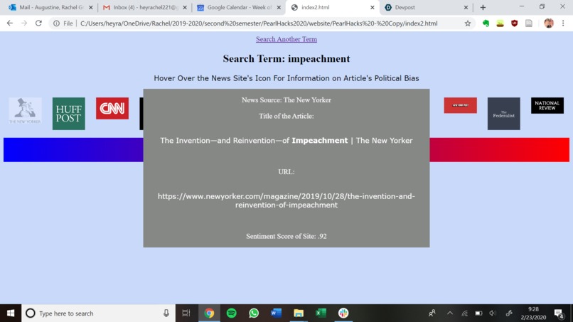 The Informed Citizens Project – screenshot 1