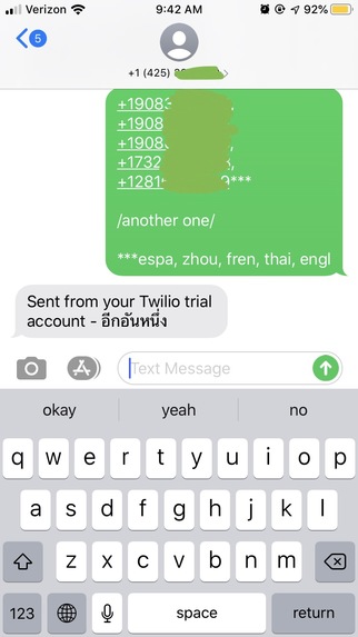 Rosetta Phone – screenshot 2