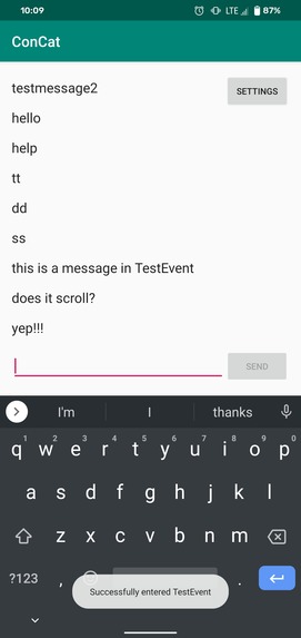 ConCatApp – screenshot 3