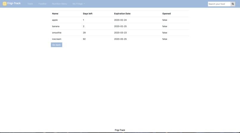 Fridge-Track – screenshot 2