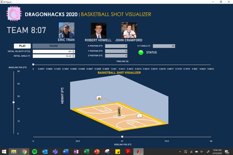 Basketball Shot Visualizer – screenshot 1