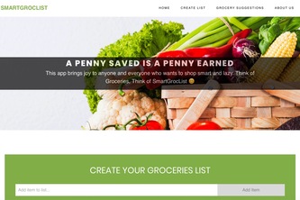 SmartGrocList-PearlHacks2020