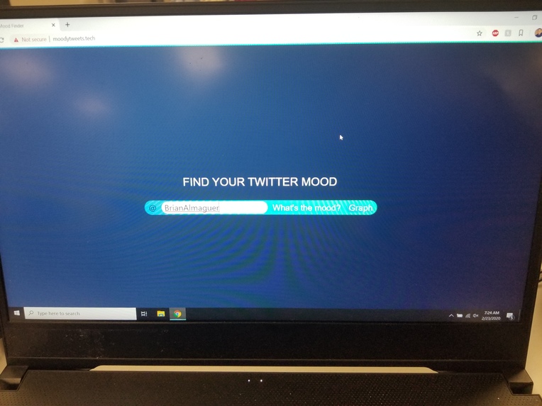 MoodyTweets – screenshot 3