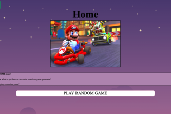 Very Cool Game Website