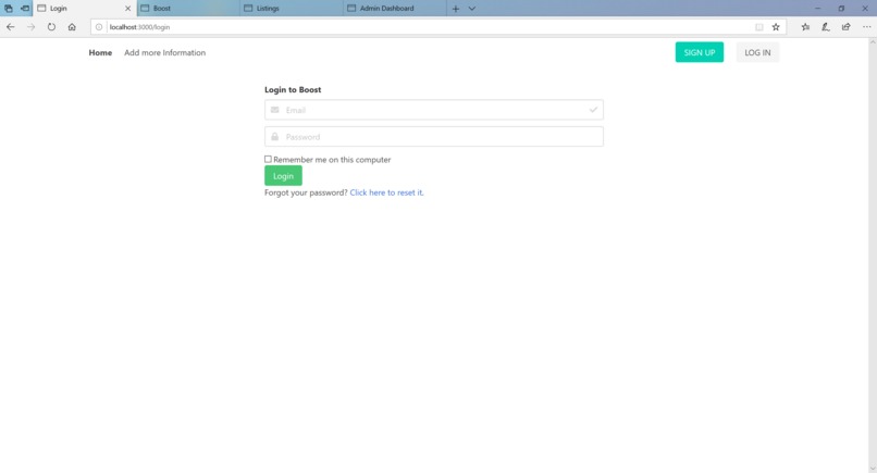 Boost – screenshot 2