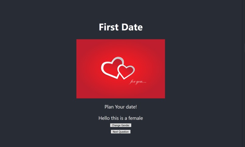 First Date – screenshot 1
