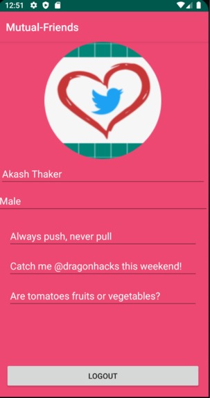 Tweeting for Love – screenshot 1