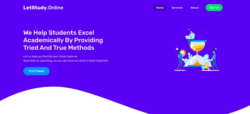 LetStudy.Online – screenshot 1