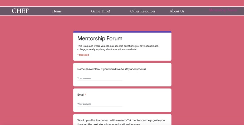 Children Education Foundation (CHEF) – screenshot 11