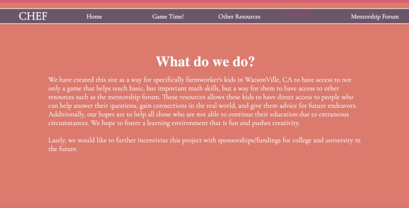 Children Education Foundation (CHEF) – screenshot 10