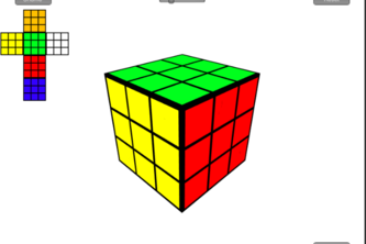 RUBIKS CUBE  USING TAP AIRMOUSE