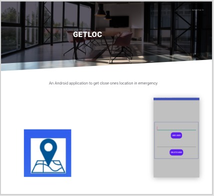 Getloc Poster using Adobe XD – screenshot 1