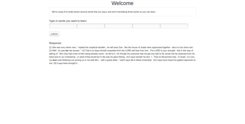 Word Stories – screenshot 1