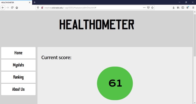 Healthometer – screenshot 1