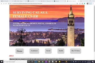 Guide to Surviving Cal as a Female CS-er