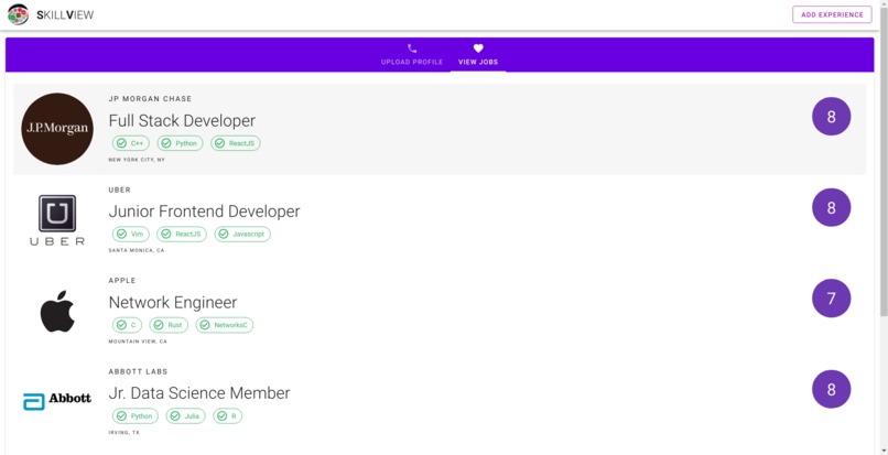 SkillView – screenshot 2