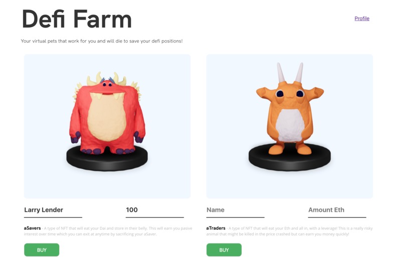 Defi Farm – screenshot 1