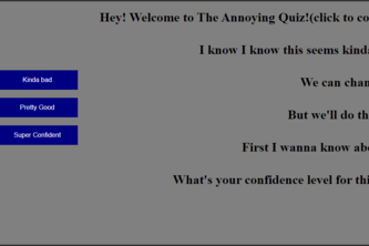 The Annoying Quiz