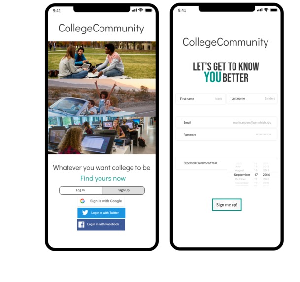 CollegeCommunity – screenshot 3