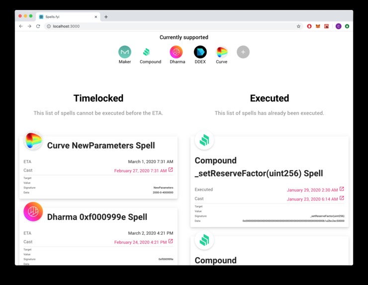 Spells.fyi – screenshot 2