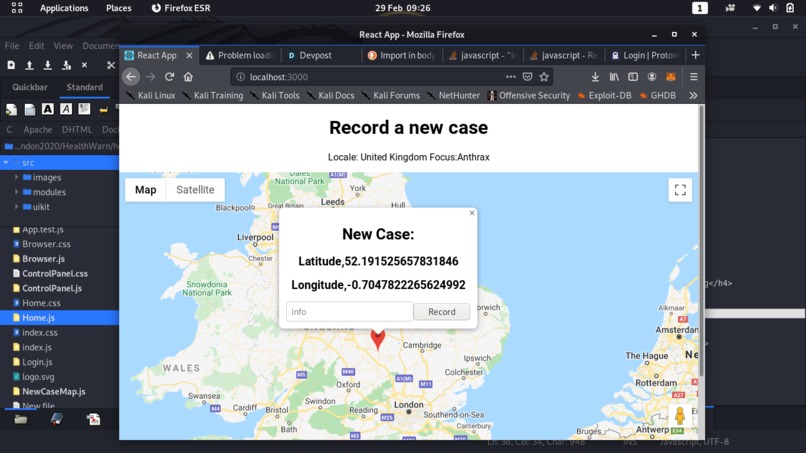 HealthWarn – screenshot 1