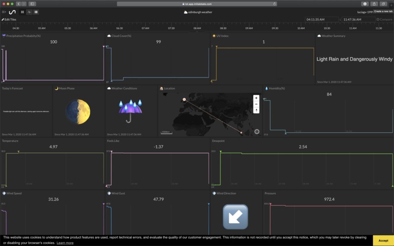 WeatherBoard – screenshot 1