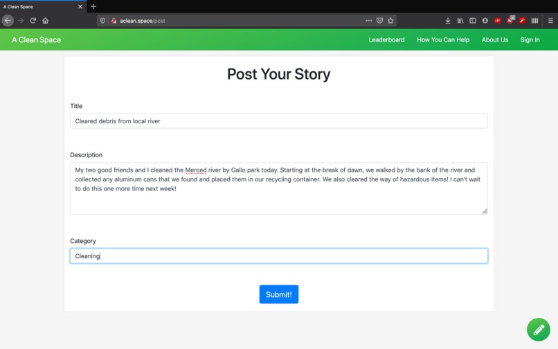 A Clean Space – screenshot 2