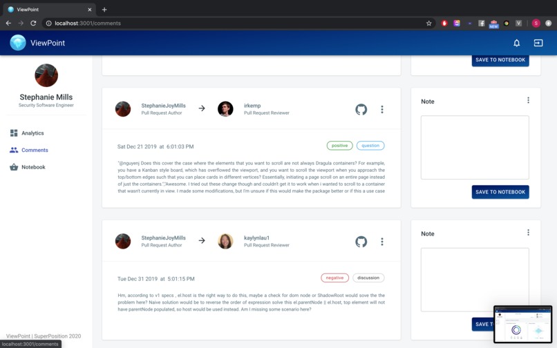 ViewPoint – screenshot 1