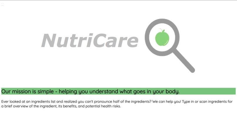 NutriCare – screenshot 2