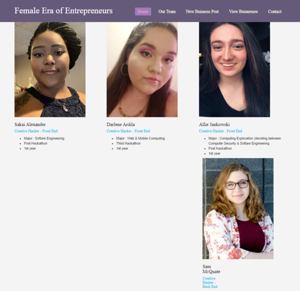 Female Era of Entrepreneurs – screenshot 3