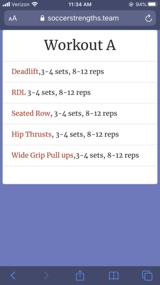 soccer-strength-training – screenshot 2