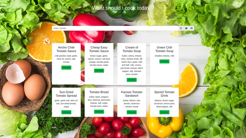 whatshouldicook – screenshot 1