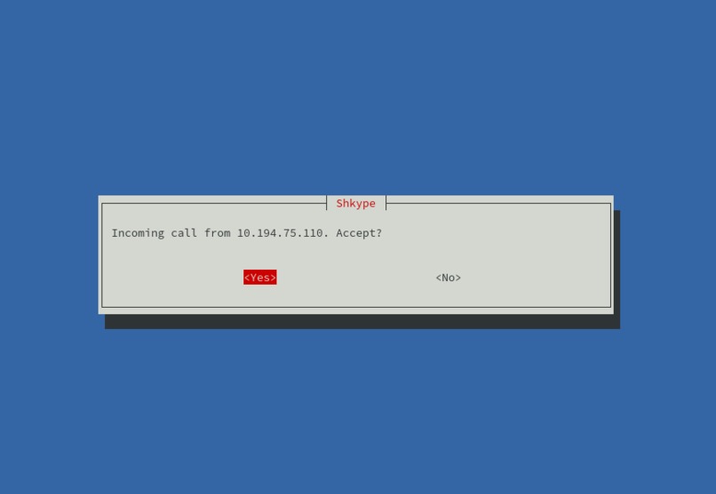 shkype – screenshot 4