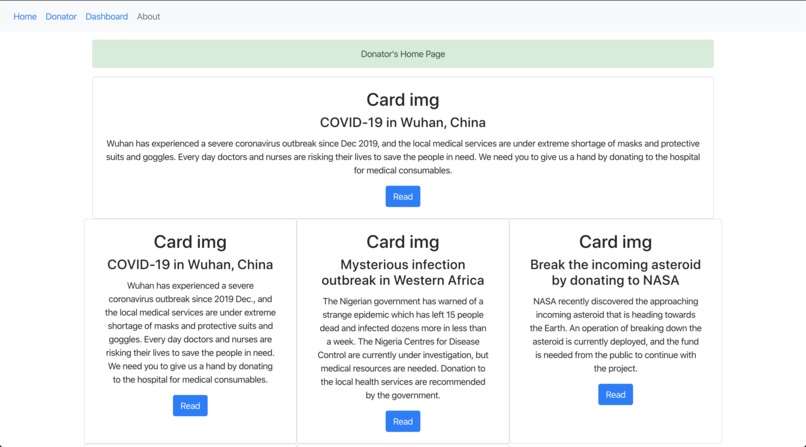 donateology – screenshot 3