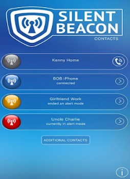 Silent Beacon Safety App – screenshot 1