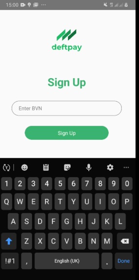 DeftPay – screenshot 1