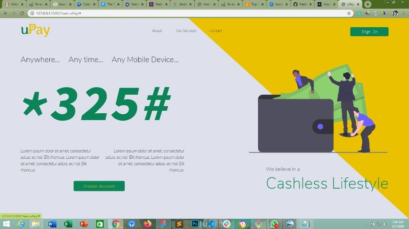 uPay – screenshot 1