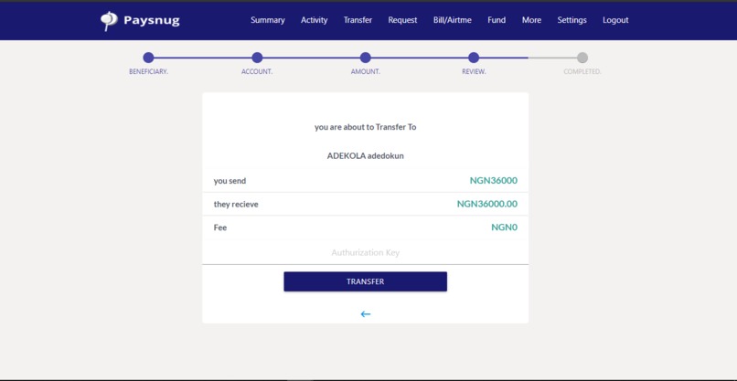 Paysnug – screenshot 4