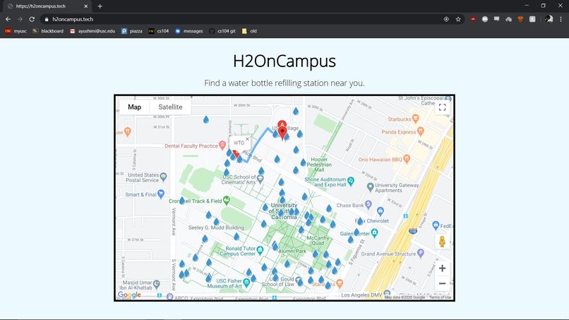 H2OnCampus – screenshot 3