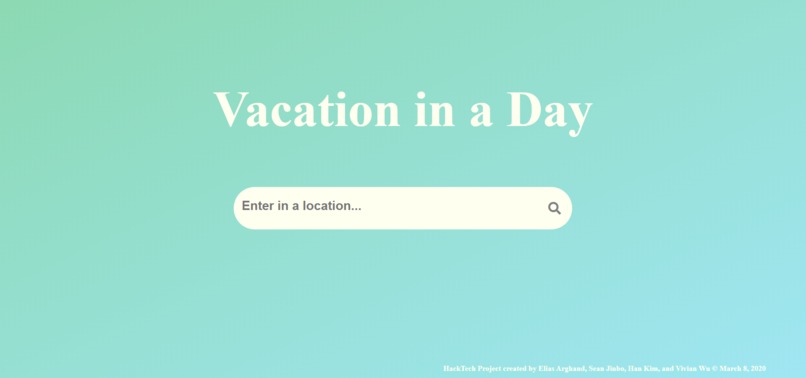 Vacation in a Day – screenshot 1
