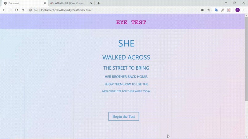 EYE CAN SEE – screenshot 1