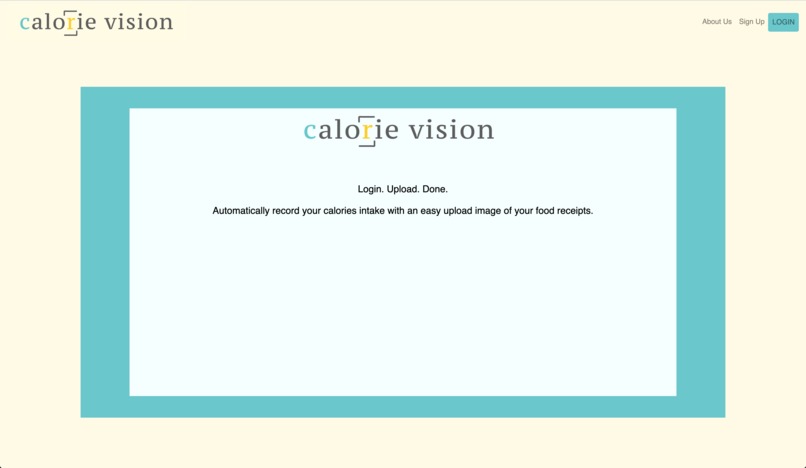 Calorie Vision – screenshot 1