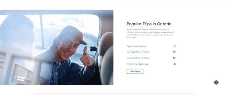 Scoop - Ride sharing for Students – screenshot 5