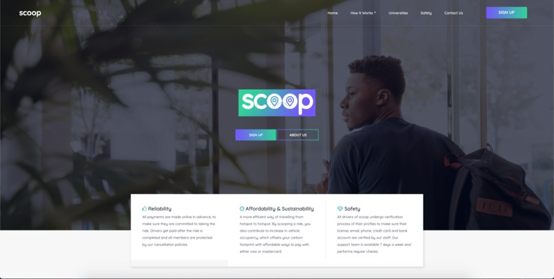 Scoop - Ride sharing for Students – screenshot 3