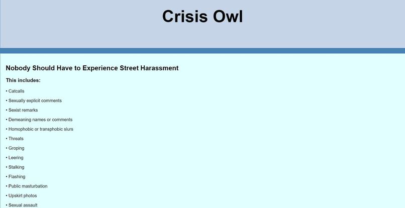 CrisisOwl – screenshot 2