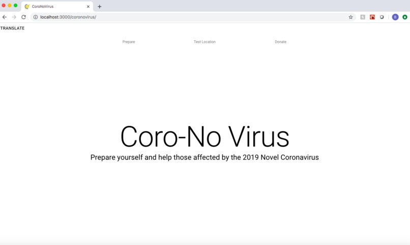 CoroNoVirus – screenshot 1