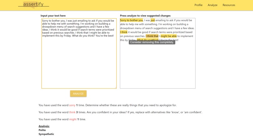 Assertify – screenshot 1