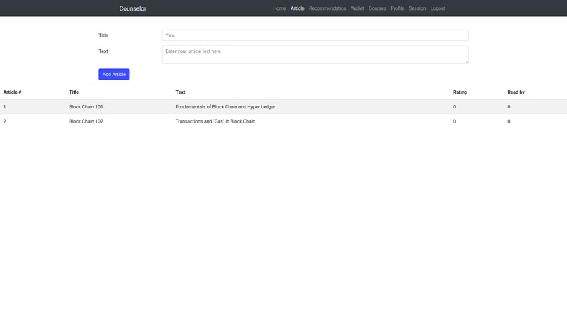 counselor – screenshot 2