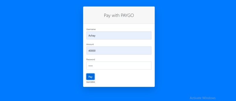 PAYGO – screenshot 1