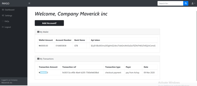 PAYGO – screenshot 3